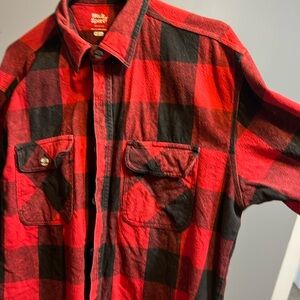 Flannel button down